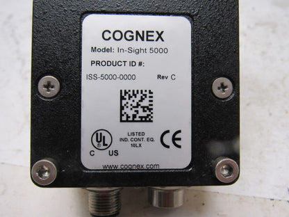 Cognex 800-5840-1C Insight 5000 24VDC 27x0.5 B&W Camera Scanner MAC00d024012554