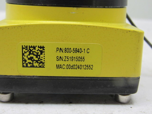 Cognex 800-5840-1C Insight 5000 24VDC 27x0.5 B&W Camera Scanner MAC00d024012552