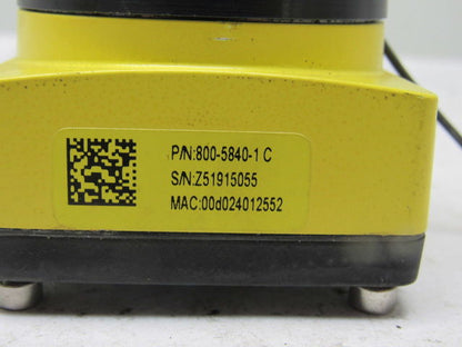 Cognex 800-5840-1C Insight 5000 24VDC 27x0.5 B&W Camera Scanner MAC00d024012552
