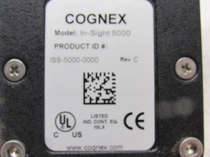 Cognex 8005840-1C Insight 5000 24VDC 27x0.5 B&W Camera Scanner MAC00d024012450