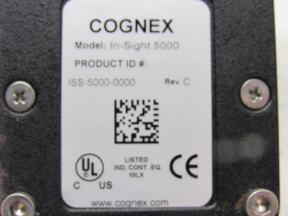 Cognex 8005840-1C Insight 5000 24VDC 27x0.5 B&W Camera Scanner MAC00d024012450