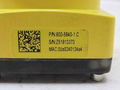 Cognex 800-5840-1C Insight 5000 24VDC 27x0.5 B&W Camera Scanner MAC00d0240124a4