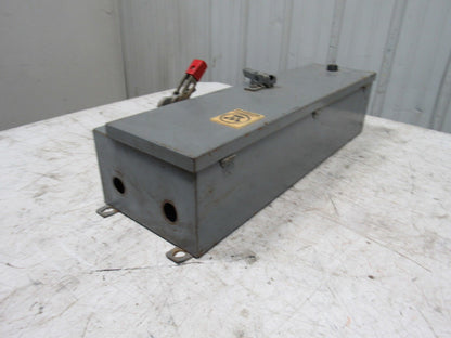 Westinghouse MCP13300 Model B 600V Electrical Disconnect Switch Box