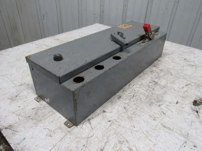 Westinghouse MCP13300 Model B 600V Electrical Disconnect Switch Box