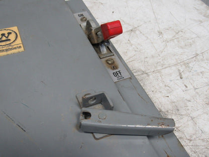 Westinghouse MCP13300 Model B 600V Electrical Disconnect Switch Box