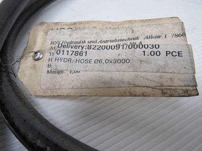Trumpf 0117861 PN250 Hydraulic Hose Assembly 6,0x3000