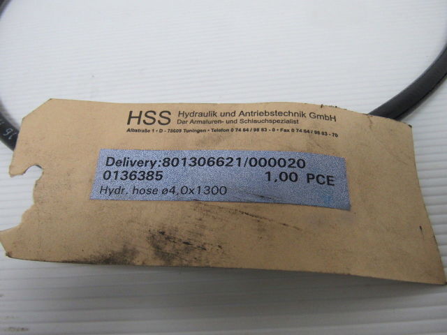 Trumpf 0136385 4,0x1300 Hydraulic Hose Compression Fitting Assembly
