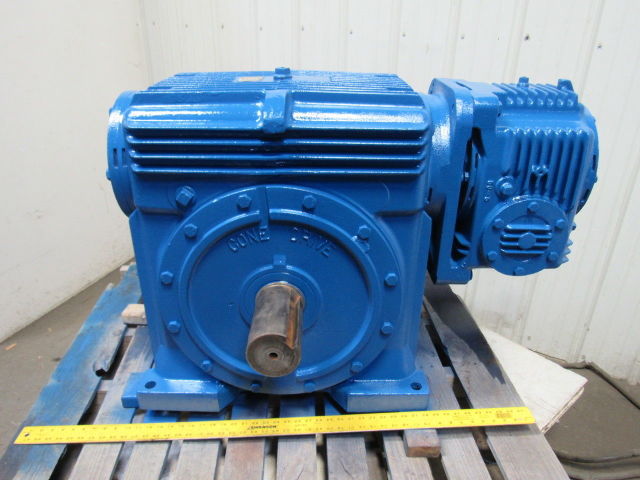 Cone Drive U050-100-A1 Right Angle Gear box Speed reducer 150: 1 Ratio 12.90Hp