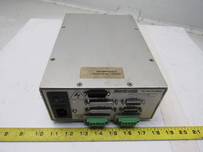 Montronix TS100PP3A2C2 Tool Monitor Controller Processor Unit 120/230V