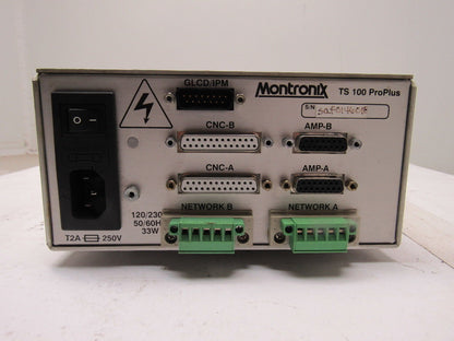Montronix TS100PP3A2C2 Tool Monitor Controller Processor Unit 120/230V