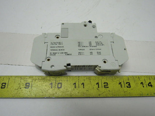 Merlin Gerin 60105 Multi9 C60N 240VAC 4 Amp Type C Circuit Breaker Lot Of 3