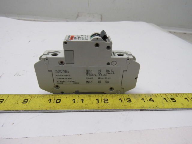 Merlin Gerin 60105 Multi9 C60N 240VAC 4 Amp Type C Circuit Breaker Lot Of 3