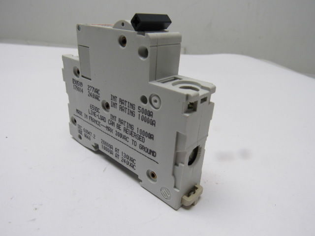 Merlin Gerin C60N Multi9 277VAC Type C Mix Lot Circuit Breaker 20A 10A 5 Pieces