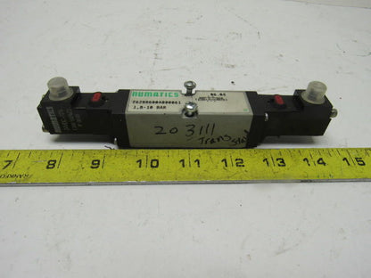 Numatics 262BB600A000061134393 Pneumatic Air Valve 24VDC