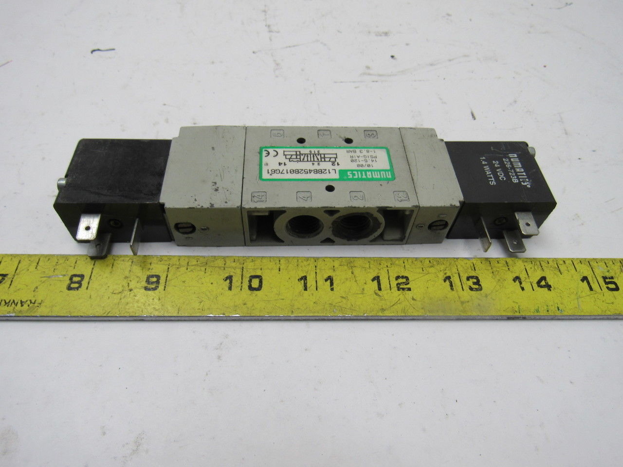 Numatics L12BB452B017G61 Pneumatic Air Valve 24VDC