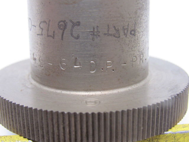 Reed 64 DP .649 24TPI 0.417 Circular Pitch Straight Knurl Tooling Die Set Of 2
