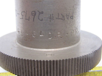 Reed 64 DP .649 24TPI 0.417 Circular Pitch Straight Knurl Tooling Die Set Of 2