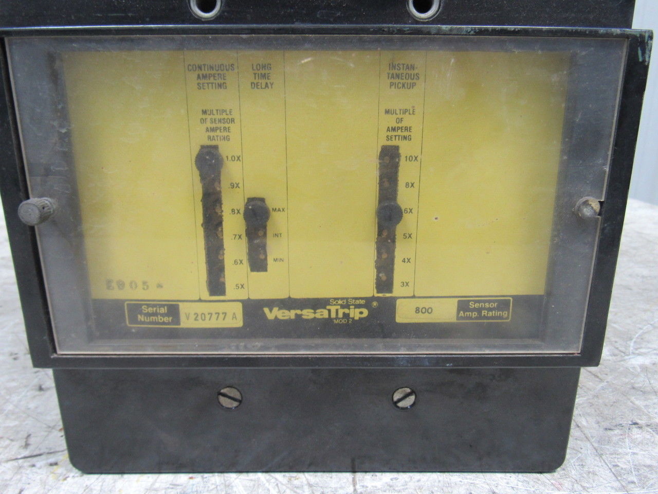 GE General Electric THKS4608 800A 600VAC Solid State Versa Trip Circuit Breaker