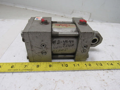 Milwaukee A62 Pneumatic Air Tie Rod Cylinder 2-1/2" Bore 3/4" Stroke Rod Clevis