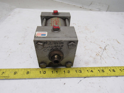 Milwaukee A62 Pneumatic Air Tie Rod Cylinder 2-1/2" Bore 3/4" Stroke Rod Clevis