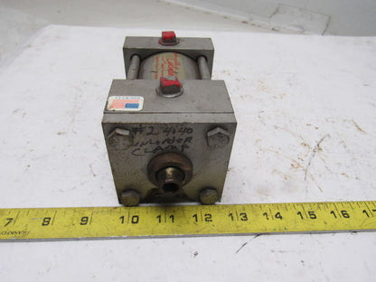 Milwaukee A62 Pneumatic Air Tie Rod Cylinder 2-1/2" Bore 3/4" Stroke Rod Clevis