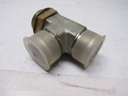 Steel Flared Tube Fitting Tee Male JIC 24x24 x 1-7/8"-12 O-Ring Boss Male