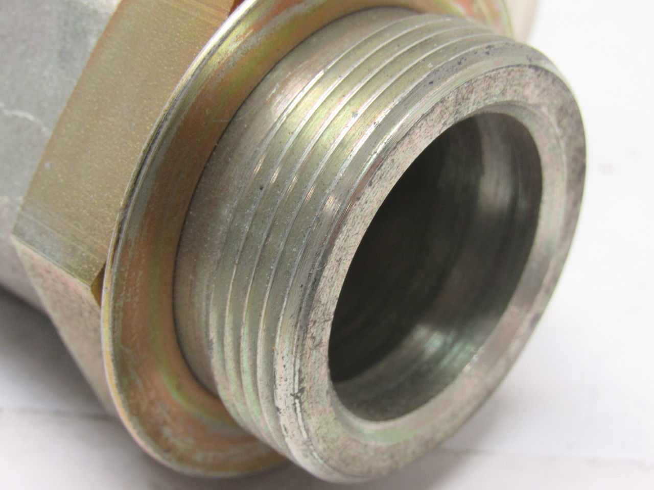 Steel Flared Tube Fitting Tee Male JIC 24x24 x 1-7/8"-12 O-Ring Boss Male