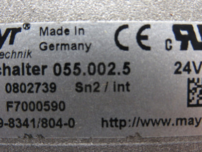 Mayr 055.002.5 Endschalter Limit Switch Clutch Sensor
