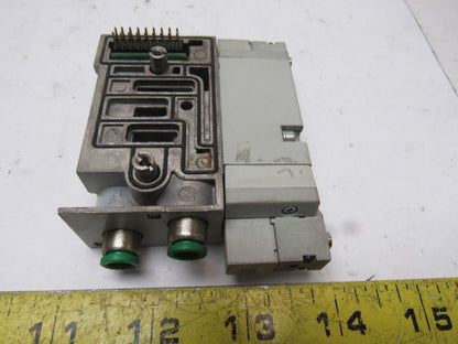Numatics 042BB4Z4ML00061 2Pos 4Way DBL Solenoid Air Piloted 24V Coil Air Valve