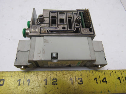 Numatics 042BB4Z4ML00061 2Pos 4Way DBL Solenoid Air Piloted 24V Coil Air Valve