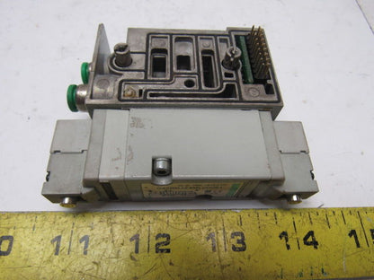 Numatics 042BB4Z4ML00061 2Pos 4Way DBL Solenoid Air Piloted 24V Coil Air Valve