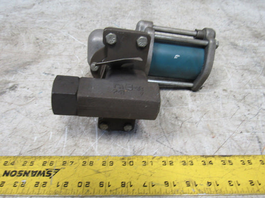 Jamesbury ST20C 1" Pneumatic Double Acting Valve Actuator 2.5" Bore 125PSI