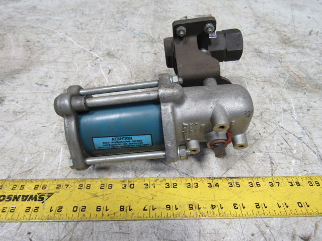 Jamesbury ST20C 1" Pneumatic Double Acting Valve Actuator 2.5" Bore 125PSI