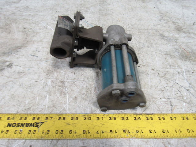 Jamesbury ST20C 1" Pneumatic Double Acting Valve Actuator 2.5" Bore 125PSI