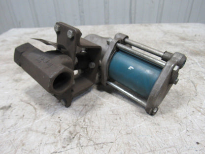 Jamesbury ST20C 1" Pneumatic Double Acting Valve Actuator 2.5" Bore 125PSI