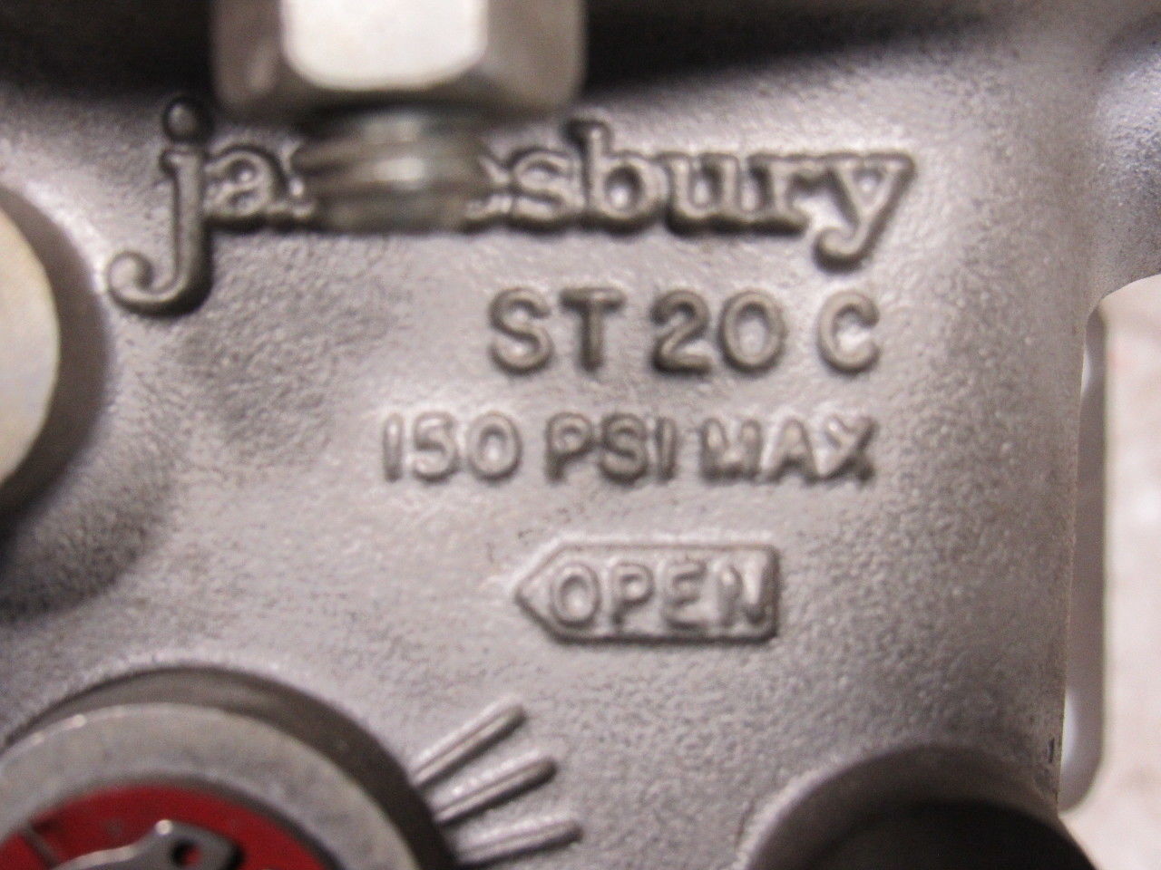 Jamesbury ST20C 1" Pneumatic Double Acting Valve Actuator 2.5" Bore 125PSI