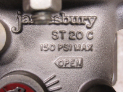 Jamesbury ST20C 1" Pneumatic Double Acting Valve Actuator 2.5" Bore 125PSI