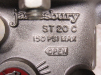 Jamesbury ST20C 1" Pneumatic Double Acting Valve Actuator 2.5" Bore 125PSI