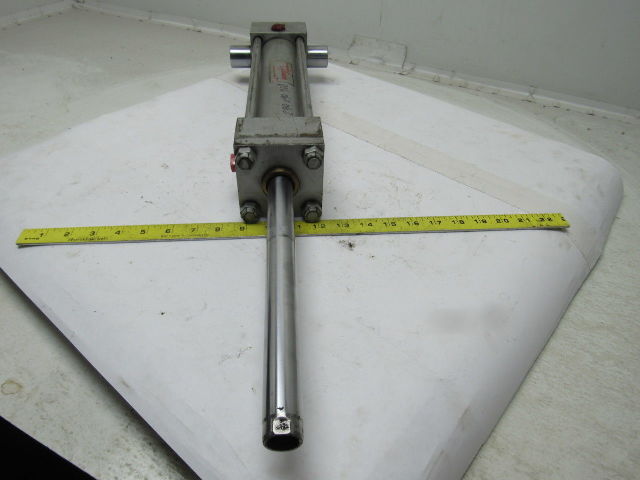 Milwaukee H71-D Pneumatic Air Cylinder 2.5" Bore 10" Stroke Double Rod
