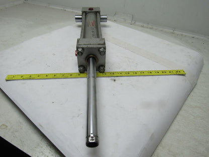 Milwaukee H71-D Pneumatic Air Cylinder 2.5" Bore 10" Stroke Double Rod