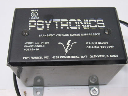 Psytronics P4801 Transient Voltage Surge Suppressor Single Phase 480V
