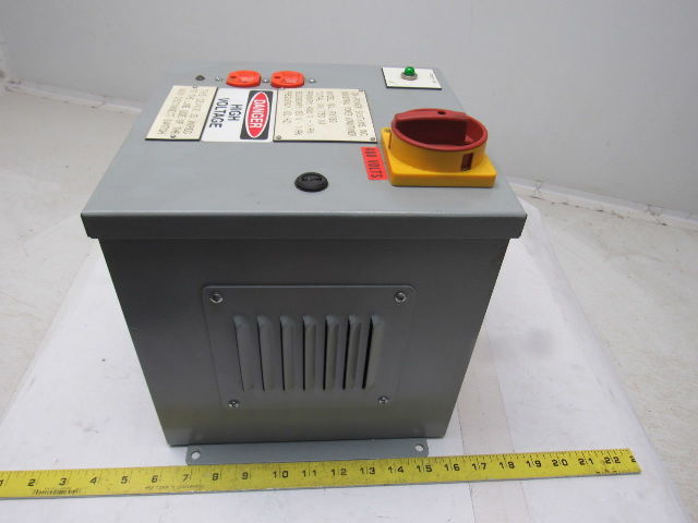On Power Systems RX750 750Va Power Conditioner 1Ph 480V Primary-120V Sec. 60 Hz