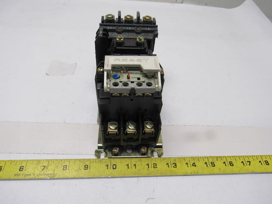 Allen Bradley 509-BOD-A1F NEMA 1 Contactor 600V MAX 110V Coil 3.7-12A Trip Range