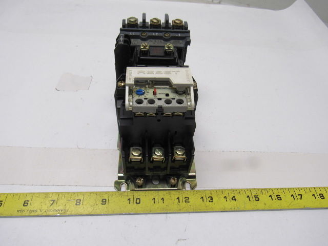 Allen Bradley 509-BOD-A1F NEMA 1 Contactor 600V MAX 110V Coil 3.7-12A Trip Range