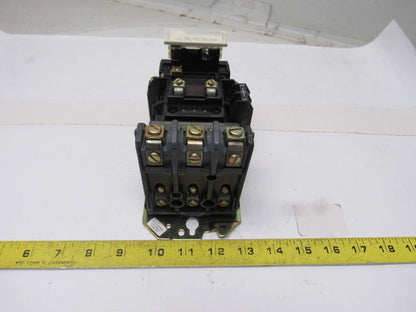 Allen Bradley 509-BOD-A1F NEMA 1 Contactor 600V MAX 110V Coil 3.7-12A Trip Range