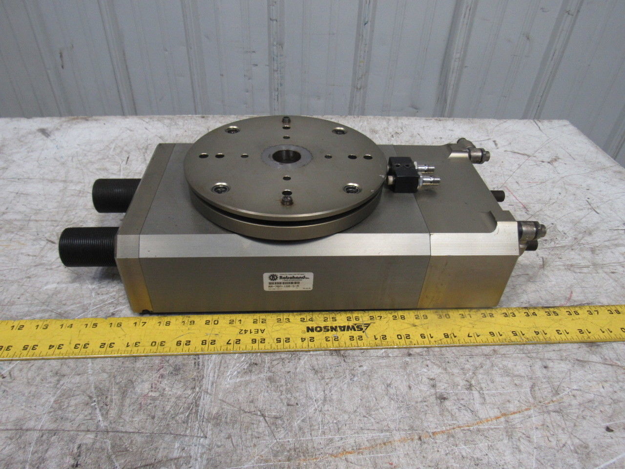 Robohand RR-76M-180-S-A Pneumatic Rotary Actuator 180 Deg Mid Stop