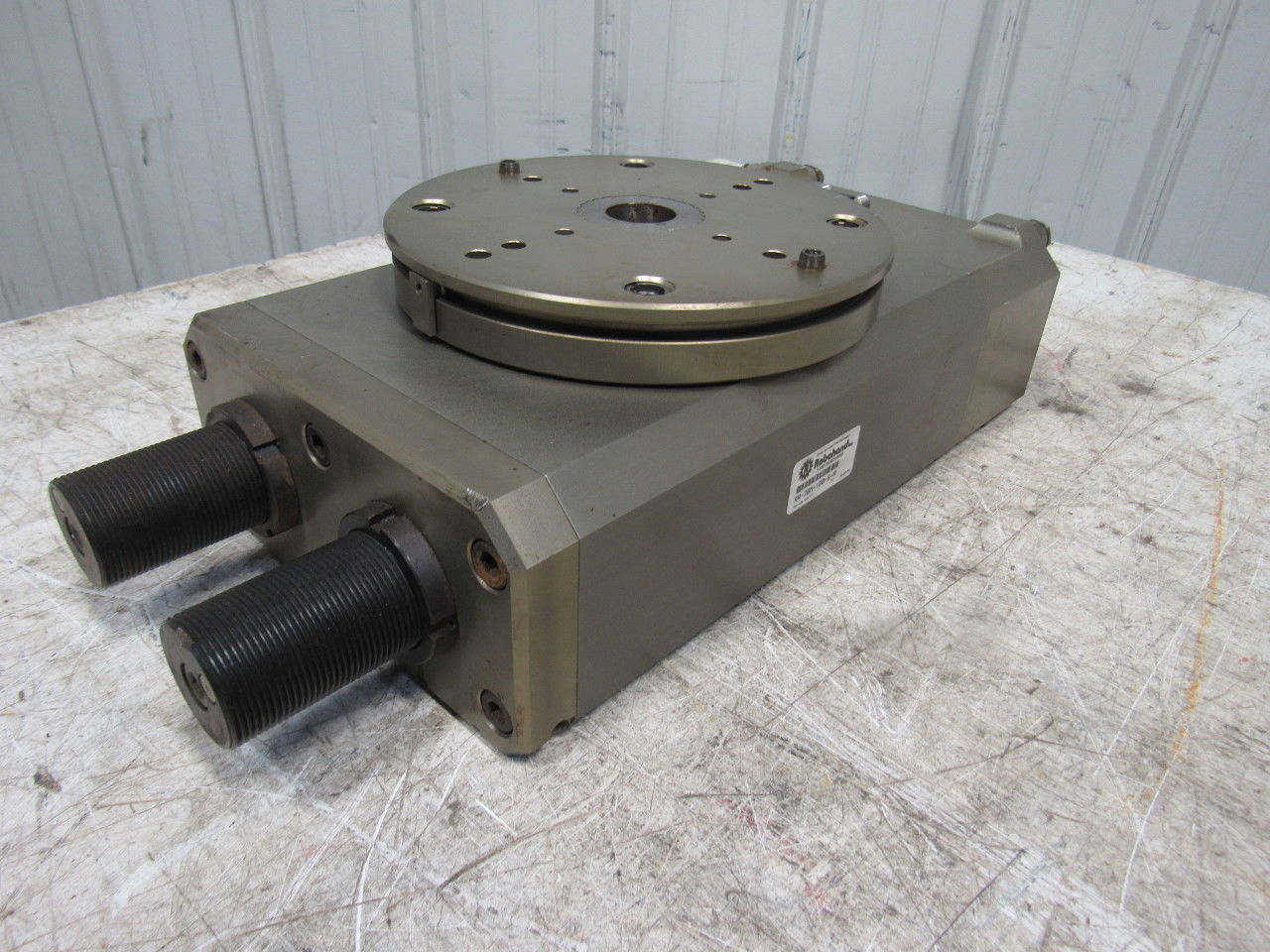 Robohand RR-76M-180-S-A Pneumatic Rotary Actuator 180 Deg Mid Stop