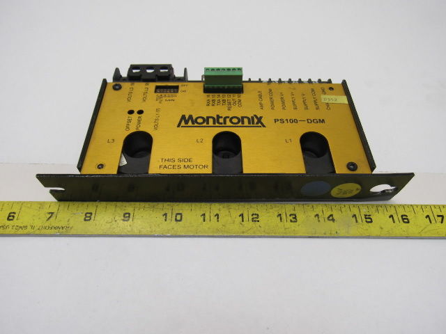 Montronix PS100-DGM PH-3A 460V 30A - 0-10V Power Supply Module