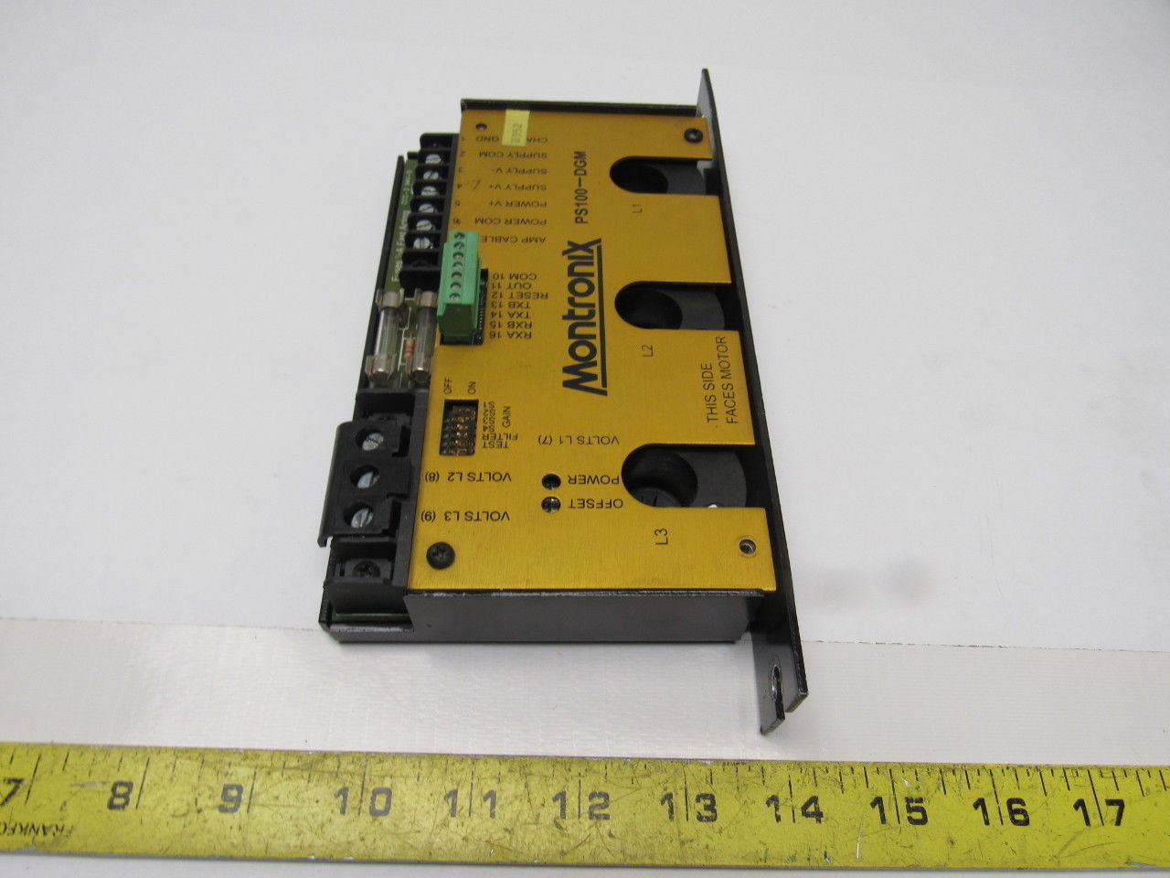 Montronix PS100-DGM PH-3A 460V 30A - 0-10V Power Supply Module