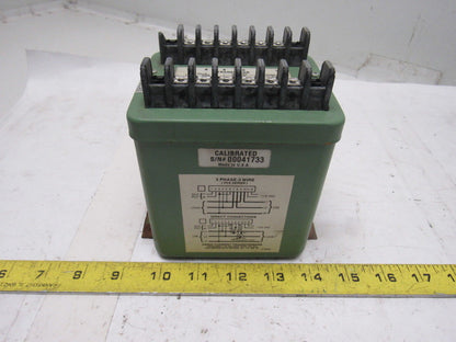 Ohio Semitronics PC5-114D 3PH 3 Wire AC Watt Transducer 600V 20A  0-±10V
